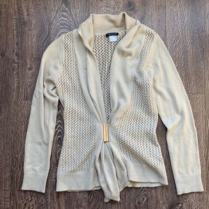 Cream cardigan
